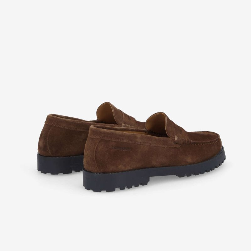 SOHO MOC M - SUEDE -  MARRON